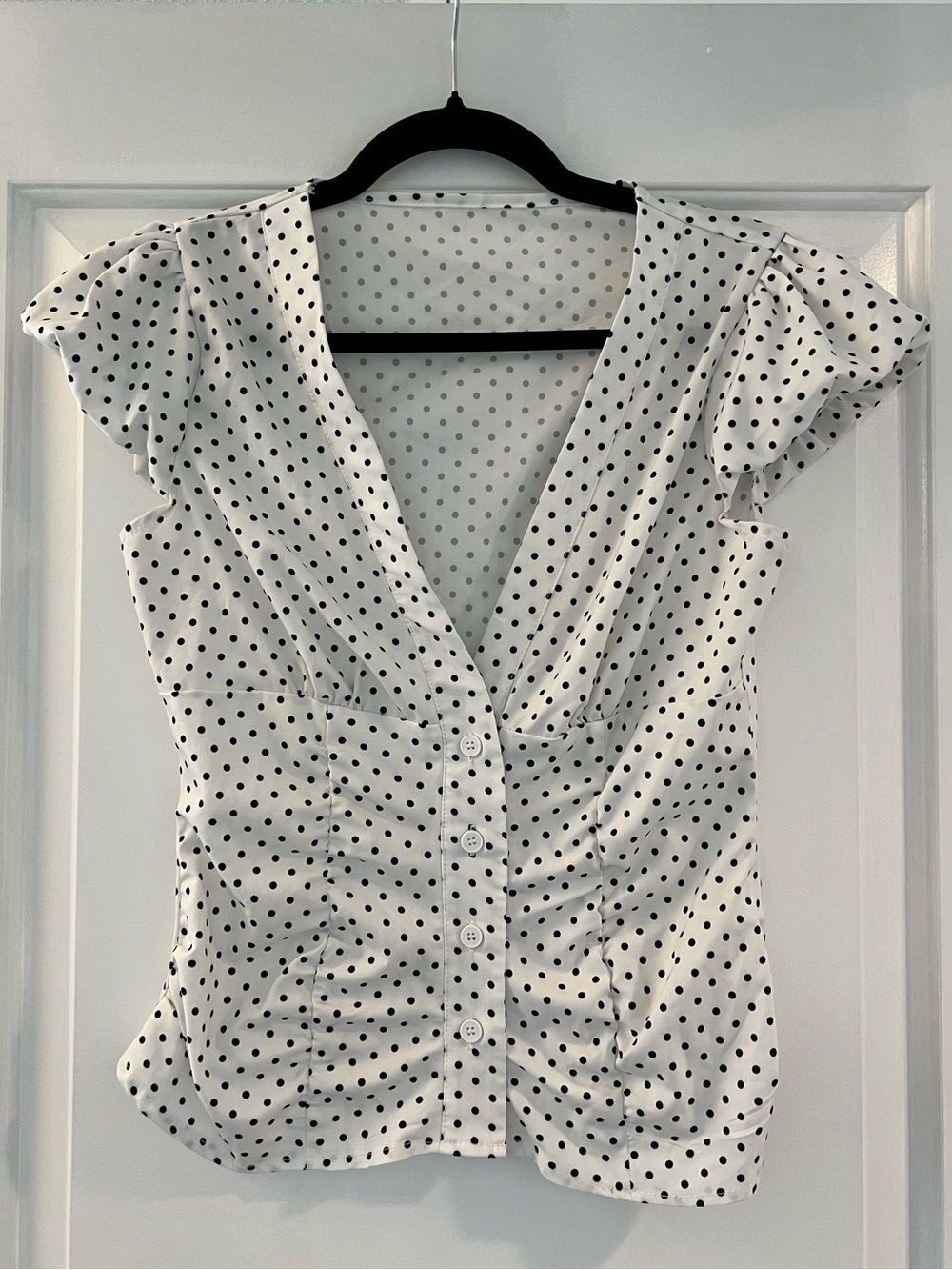 Shein Polka Dot Shirt